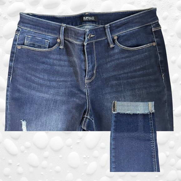 BUFFALO David Bitton "Jess" Rip & Repair Skinny Jeans – Size 10/30 – NWT (No Tag - Picture 4 of 5